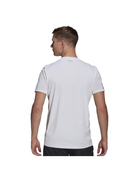 Camiseta Adidas Club 3 Stripes | Ofertas de pádel